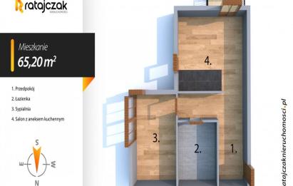 Rzut, plan Nowa Niższa Cena  Skorzystaj z Spaceru 3D-Gdańsk