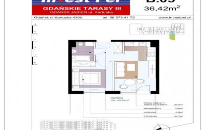 Rzut, plan III etap Gdańskich Tarasów-Gdańsk