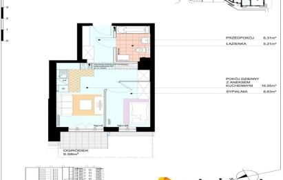 Rzut, plan Nowość! II Etap Gdańskich Tarasów-Gdańsk
