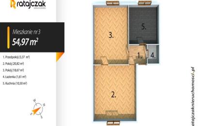 Rzut, plan KAMIENICA PO REMONCIE |3 MIESZKANIA| CENTRUM PUCKA-Puck