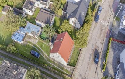 Rzut, plan Dzialk budowlana w Redzie 1562 m²-Reda