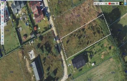 Rzut, plan Działka pod zabudowę mieszkaniowo-usługową-Rekowo Górne