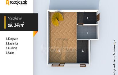 Rzut, plan Miejsce  które trudno porównać – sprawdź  dlaczego-Gdynia