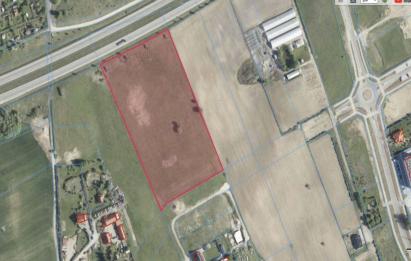 Rzut, plan Działka inwestycyjna na sprzedaż – Ełk | 21 101 m²-Ełk