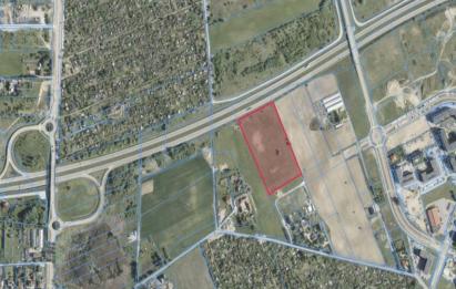 Rzut, plan Działka inwestycyjna na sprzedaż – Ełk | 21 102 m²-Ełk