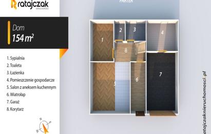 Rzut, plan Dom do zamieszkania  wysoki standard-Rumia