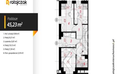 Rzut, plan Ostatni|Od zaraz|5POK|Garaż|Pralnia|Wysoki standar-Tyłowo