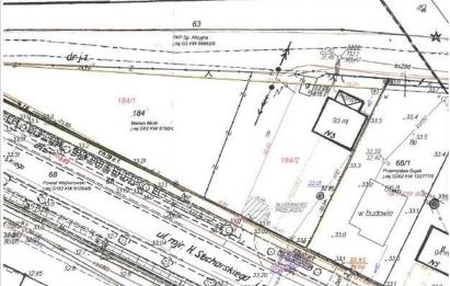 Rzut, plan DZIAŁKA BUDOWLANA | WEJHEROWO | MN U | 1300 m2-Wejherowo