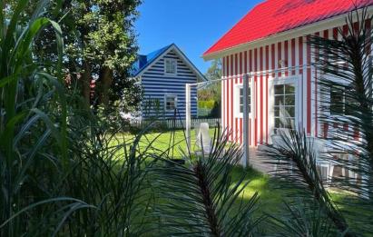 Rzut, plan Dwa domki na działce 588 m2 | Gotowa inwestycja-Kopalino