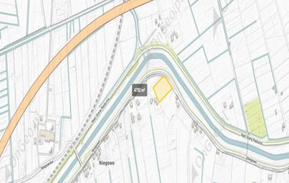 Rzut, plan Unikalna działka nad rzeką Radunią – Gdańsk Lipce.-Gdańsk