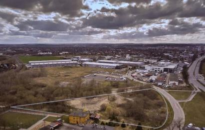 Rzut, plan Działka budowlana 1 26 ha P/U - Gdańsk Rudniki-Gdańsk