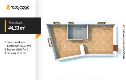 Rzut, plan Słoneczne 2 pokoje po gen. remoncie we Wrzeszczu.-Gdańsk