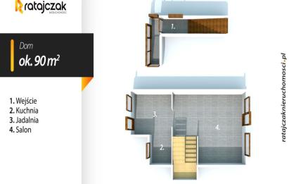 Rzut, plan Dom 240 m² na Cele Biurowe lub Rezydencjalne-Gdańsk