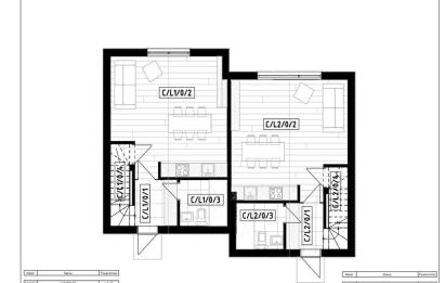 Rzut, plan Wyjątkowe osiedle | Jantar | C2/L2-Jantar