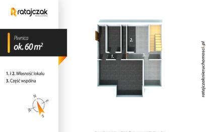 Rzut, plan Duże bezczynszowe 92 6 m² • Całe piętro • Garaż-Wejherowo