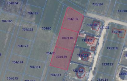 Rzut, plan Urokliwa działka 1175 m² - Chwaszczyno-Chwaszczyno