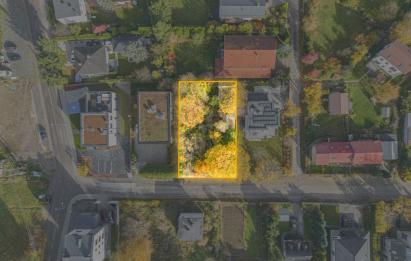 Rzut, plan Ustawna działka w Osowie! 800 m2  południowa ekspozycja! Media.-Gdańsk