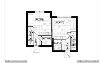 Rzut, plan Wyjątkowe osiedle | Jantar | A1/L2-Jantar