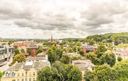 Rzut, plan Quattro Towers | Mieszkanie na wynajem 51m2 |-Gdańsk