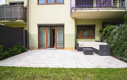 Rzut, plan Mieszkanie jak dom - 3 pokoje  ogród i garaż -Gdańsk