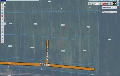 Rzut, plan Działki z odrębnymi Warunkami Zabudowy | Robakowo-Robakowo