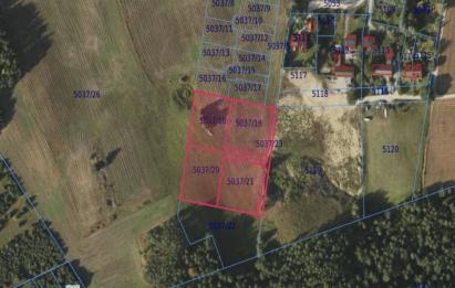 Rzut, plan Powierzchnia działek: 2069 m² - 2265 m² | Mpzp-Gdynia