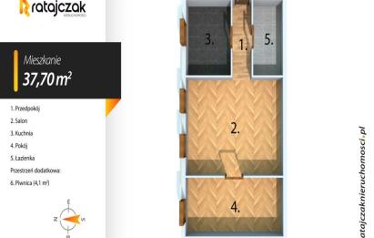 Rzut, plan Centrum ul. 12 Marca | Blisko SKM-Wejherowo