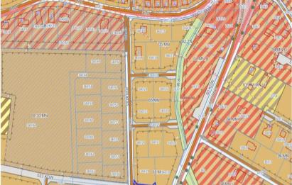 Rzut, plan CENTRUM Gowina|Szkoła|S6| Działki do wyboru-Gowino