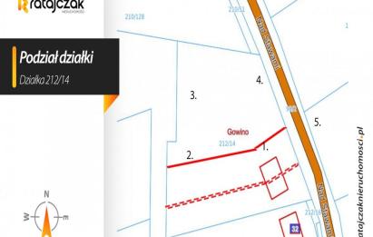 Rzut, plan Dom 90 m2 | bliźniak | duża działka| Segment A-Gowino