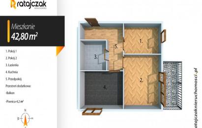 Rzut, plan Szkolna  2 POK  1 Piętro  SKM  Szkoły-Reda