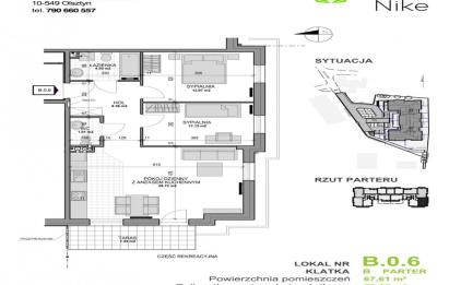 Rzut, plan Komórka lokatorska Gratis  Odbierz lokal jutro-Gdańsk