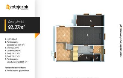Rzut, plan Idealny na Siedzibę Firmy  Kancelarię lub Klinikę-Gdańsk