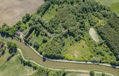 Rzut, plan Pochylnię Kąty – Unikalne działki inwestycyjne-Krasin