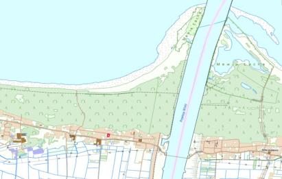 Rzut, plan Działka budowlana 2238 m² | 1 km od plaży!-Gdańsk