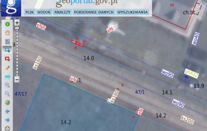 Rzut, plan UZBROJONA DZIAŁKA BUDOWLANA | WIERZCHUCINO | MORZE-Wierzchucino