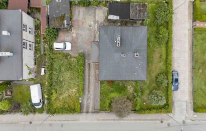 Rzut, plan Piętro domu z ogródkiem w centrum Wejherowa-Wejherowo