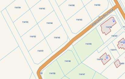 Rzut, plan Świetnie zlokalizowana działka budowlana w Pogórzu-Pogórze
